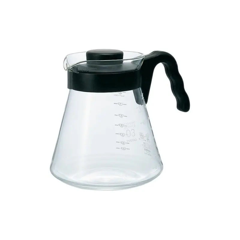 Hario V60 Glass Server – Size 03, 1000 Ml Capacity 1