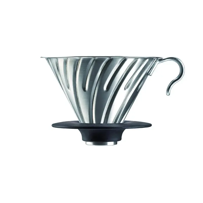 Hario V60 Stainless Steel Dripper – Size 02 Precision Brew Cone 1