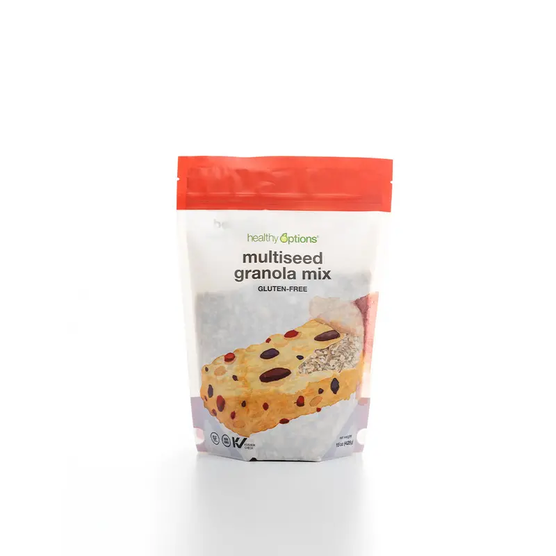 Healthy Options Gluten-Free Super Seed Granola Mix – 425G 1