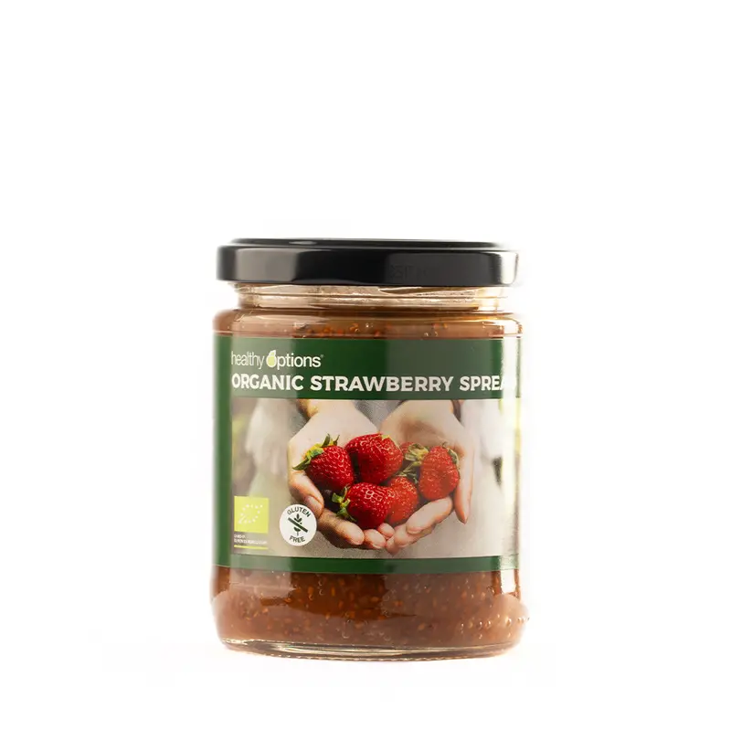 Healthy Options Organic Strawberry Chia Seed Spread (250G) 1