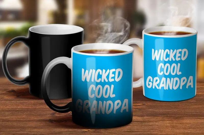 Heat-Reactive Grandpa Magic Mug – Surprise Reveal 1
