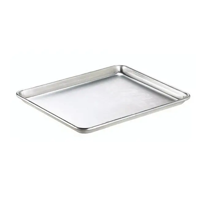 Heavy-Duty 18-Gauge Half Sheet Pan With Wire-Reinforced Rim (18" X 13" X 1") 1