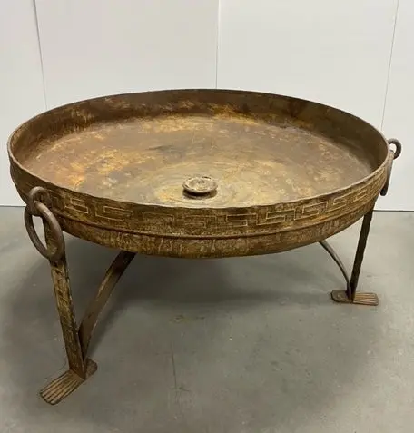 Heavy-Duty Solid Steel 80Cm Fire Bowl 1