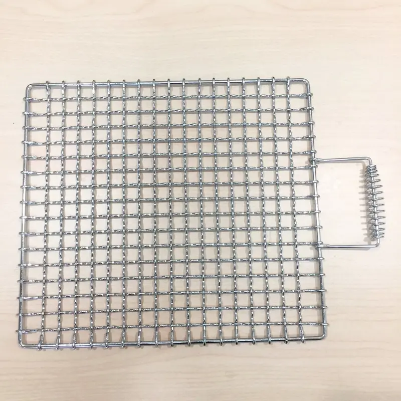 Heavy-Duty Stainless Steel Grill Mesh Net – Dual-Sided Grilling Aid 1