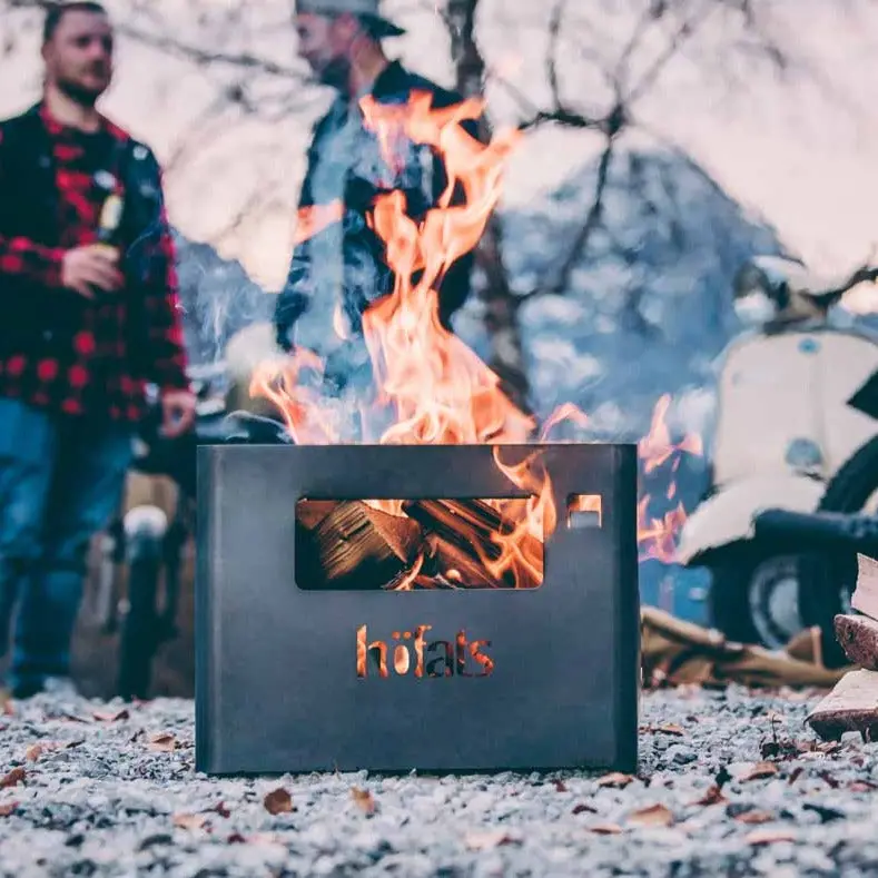 Höfats Beer Box Portable Fire Basket & Bbq Unit 1