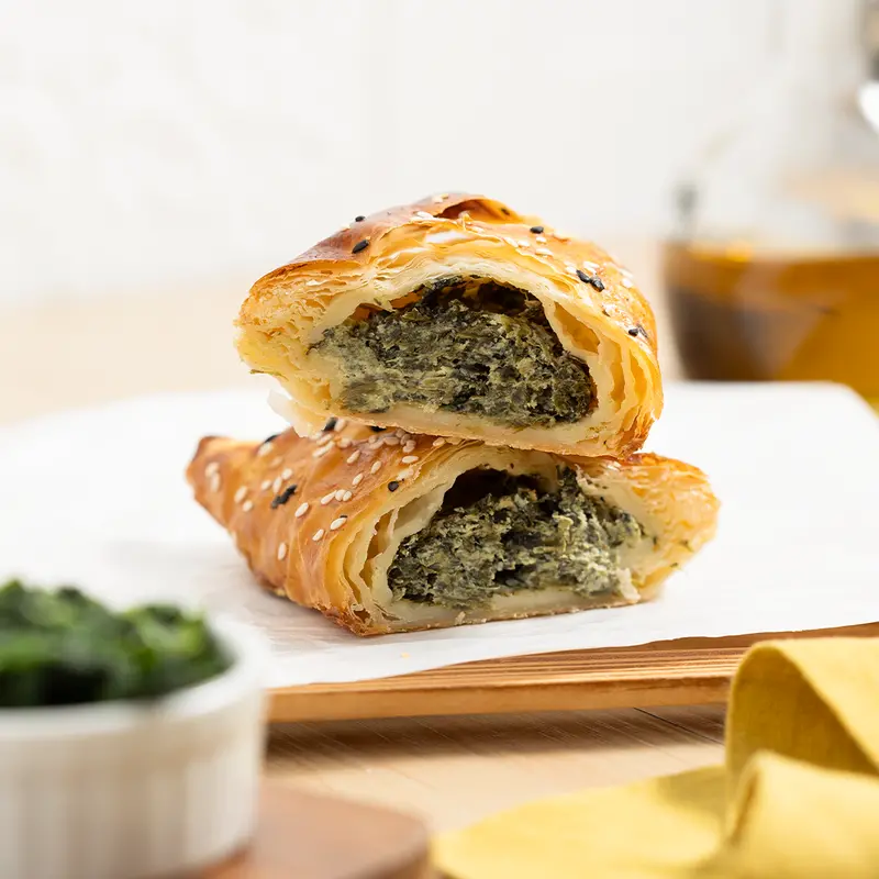 Homestyle Spinach & Cream Cheese Pastry Turnovers 1