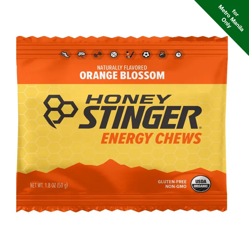 Honey Stinger Organic Orange Blossom Energy Chews – 50G Pack 1