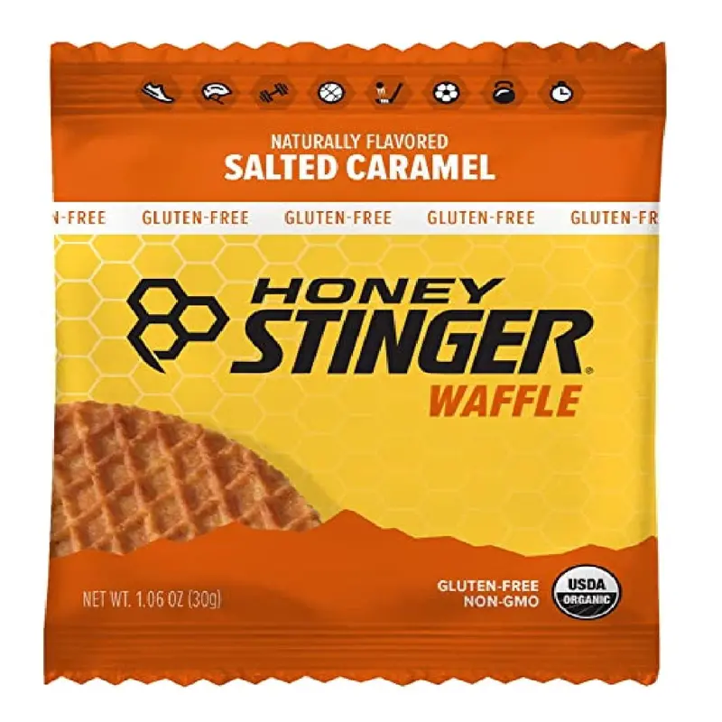 Honey Stinger Organic Salted Caramel Waffles – 30G 1