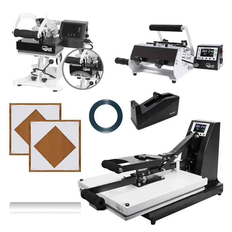 Hpn Signature Business Package: 16" X 20" Heat Press, Cap Press & Mug Press 1