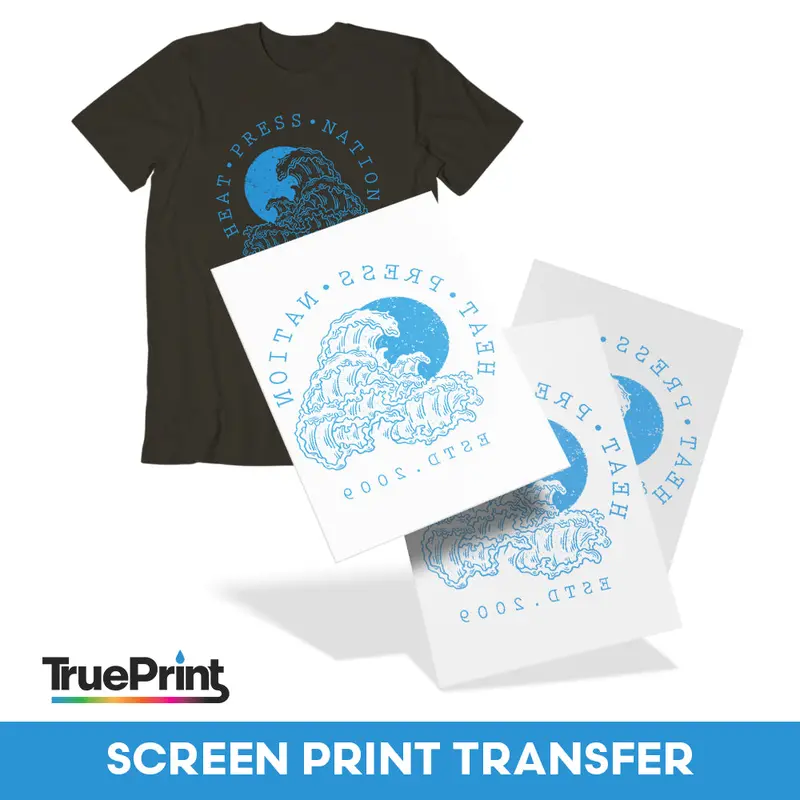 Hpn Trueprint Screen-Print Style Custom Heat Transfers 1