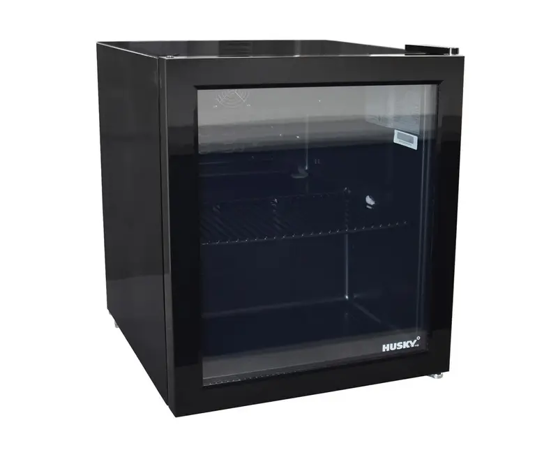 Husky Ckk48-241-Bk-Au.1 — 48L Black Glass-Door Bar Fridge For Indoor/Outdoor Use 1