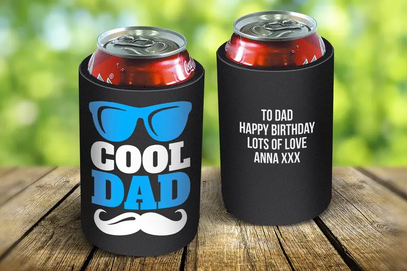 Insulated Dad Stubby Cooler – Keeps Drinks Cold Longer 1