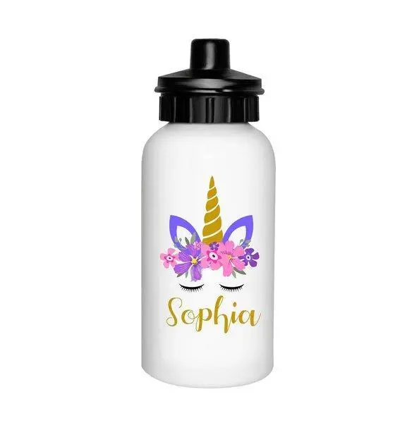 Insulated Unicorn Drink Bottle – Reusable Water Bottle For Kids 1