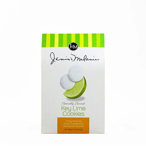 J&M Key Lime Flavored Tea Cookies (71G) 1