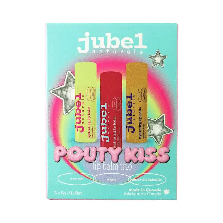 Jubel Naturals Frosty Kiss Lip Balm Variety Pack 1