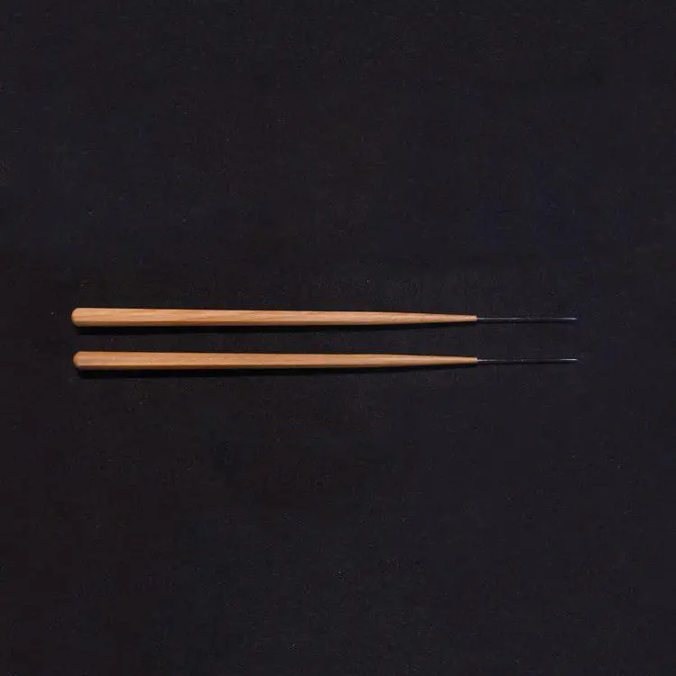 Kado Ichika Sakura Wood Soft-Tip Needle Chopsticks – Flexible Detailing Tweezers 1