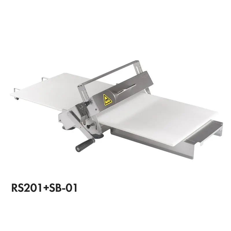 Kneader Rs201 Folding Manual Dough Sheeter – Space-Saving, Dual-Function Rolling System 1