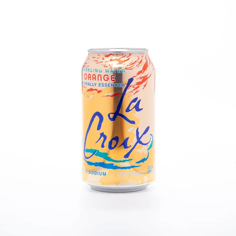 La Croix Orange Natural Sparkling Water, Zero-Calorie, 355Ml 1