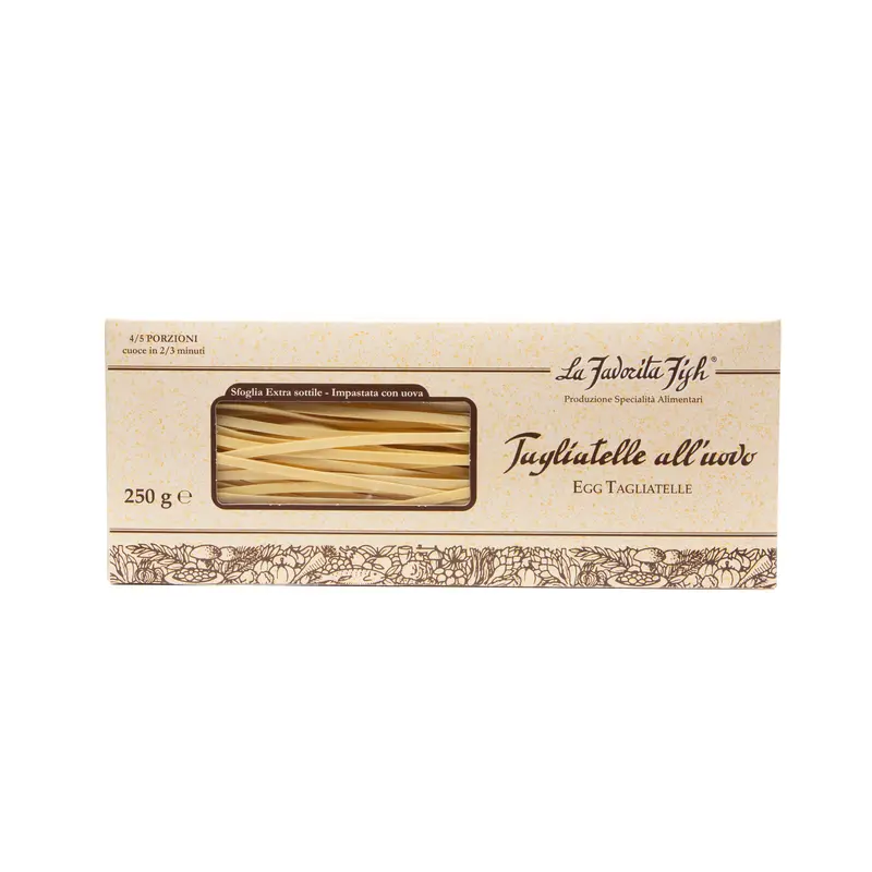 La Favorita Fish Egg Tagliatelle Pasta – 250G 1