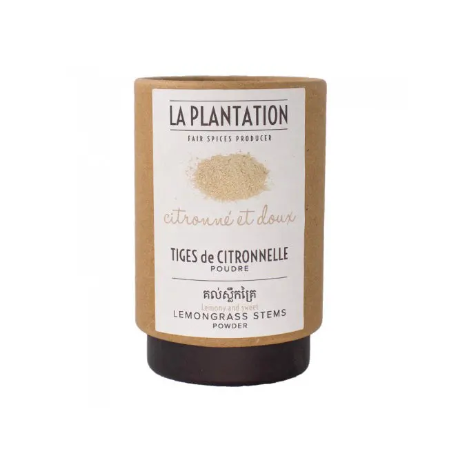 La Plantation Organic Lemongrass Powder – 50G Fine Ground Herb 1