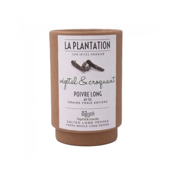 La Plantation Organic Salted Fresh Long Pepper – Whole Spikes, 50G 1