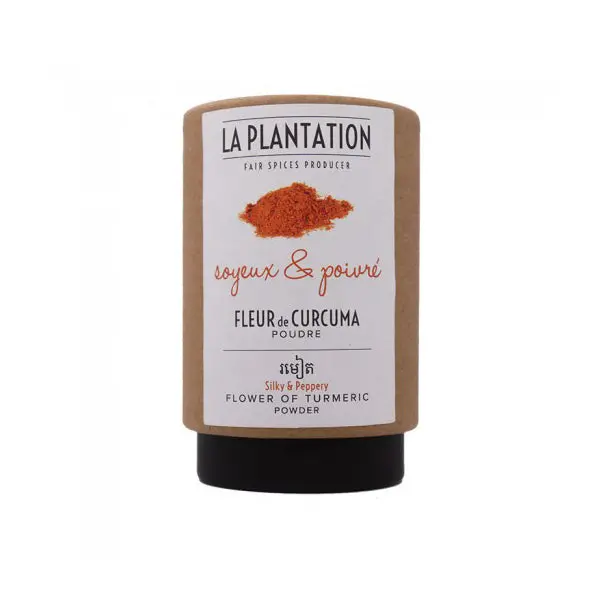 La Plantation Organic Turmeric Flower Powder – 50G Vibrant Floral Spice 1