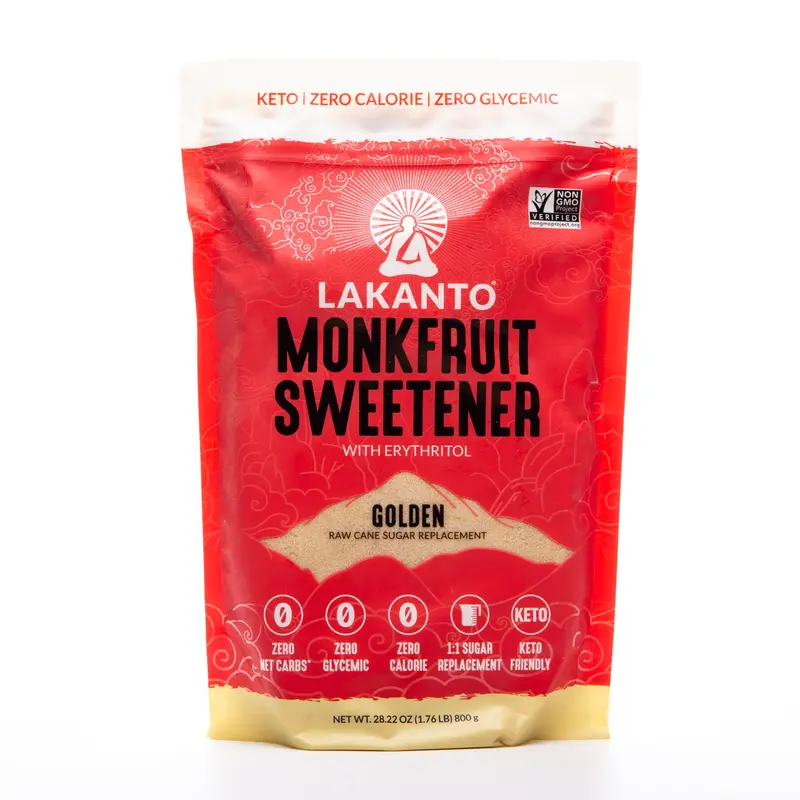 Lakanto Golden Monk Fruit Sweetener – 800G Natural Zero-Calorie Sugar Substitute 1