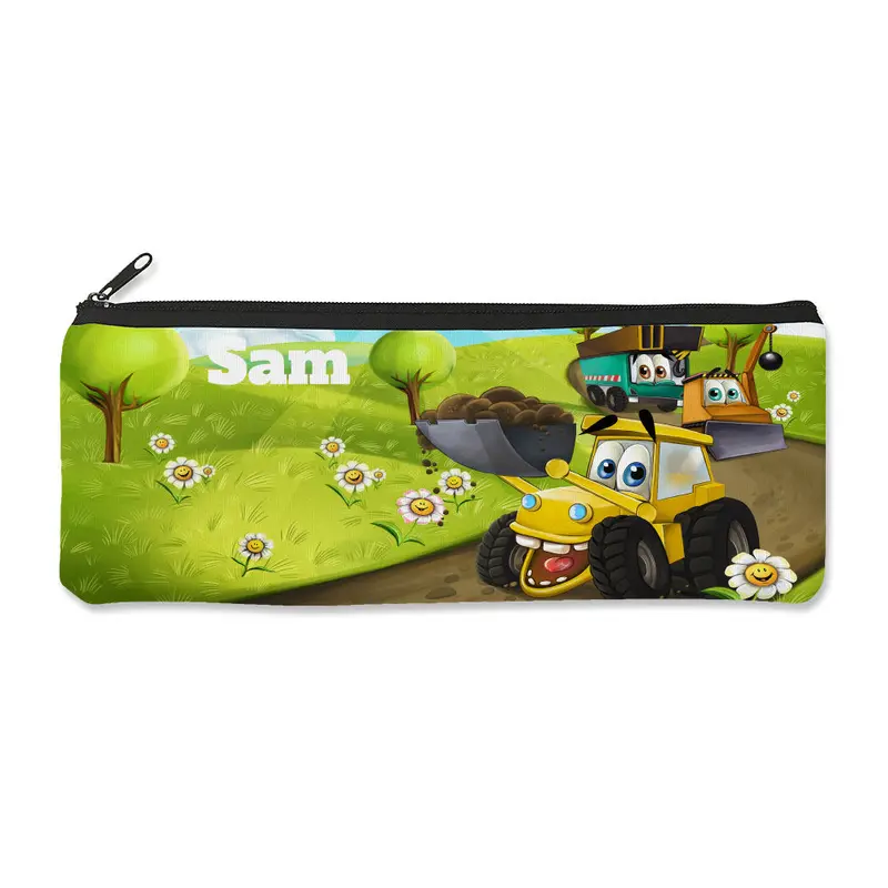 Large Building Friends Pencil Case – Roomy Builder-Style Storage 1