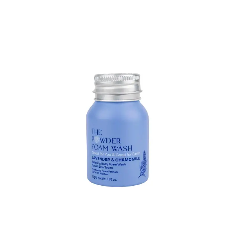 Lavender & Chamomile Relaxing Powder Foam Body Wash – 20G 1