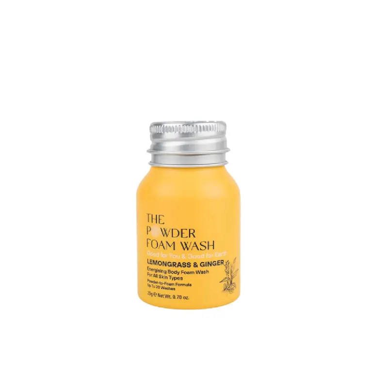 Lemongrass & Ginger Energizing Powder Foam Body Wash – 20G 1