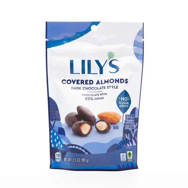 Lily'S Dark Chocolate–Covered Almonds – 99G Sugar-Free Snack 1