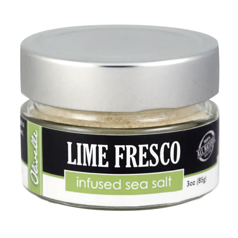 Lime Fresco Sea Salt – Citrus-Infused Gourmet Salt 1