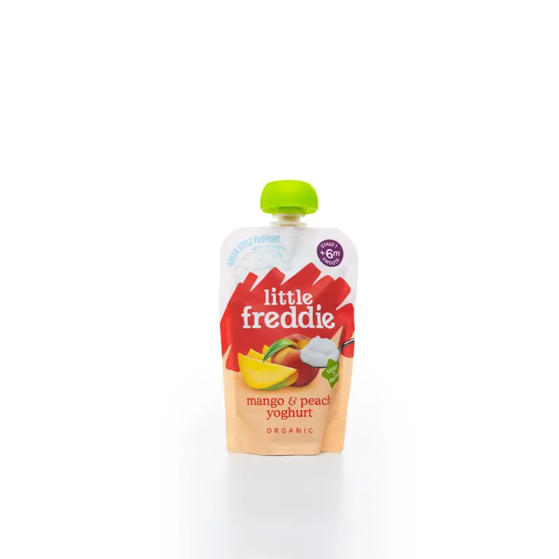 Little Freddie Mango & Peach Greek-Style Yogurt (100G) – For Babies 6+ Months 1
