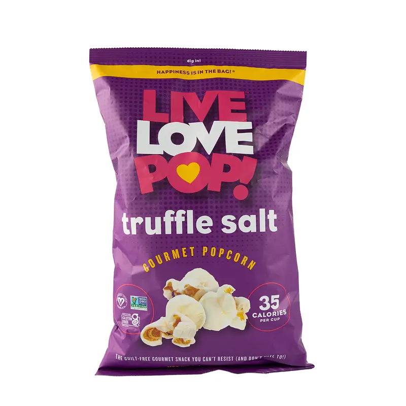 Live Love Pop Truffle Salt Popcorn – 125G Gourmet Movie Snack 1