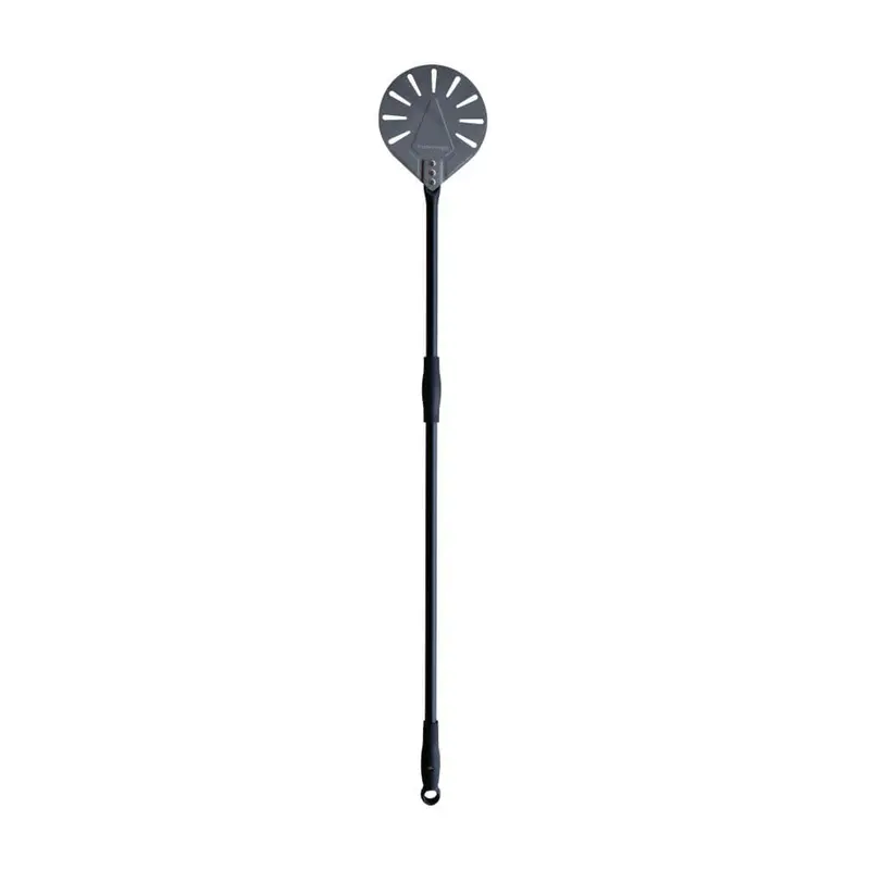 Long Round Fontana Pizza Peel With Ergonomic Black Handle 1