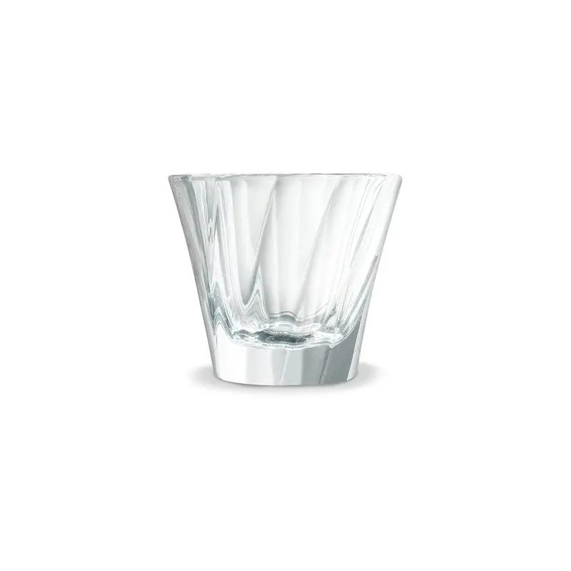 Loveramics Clear Twisted Espresso Glass – 70Ml Modern Glassware 1