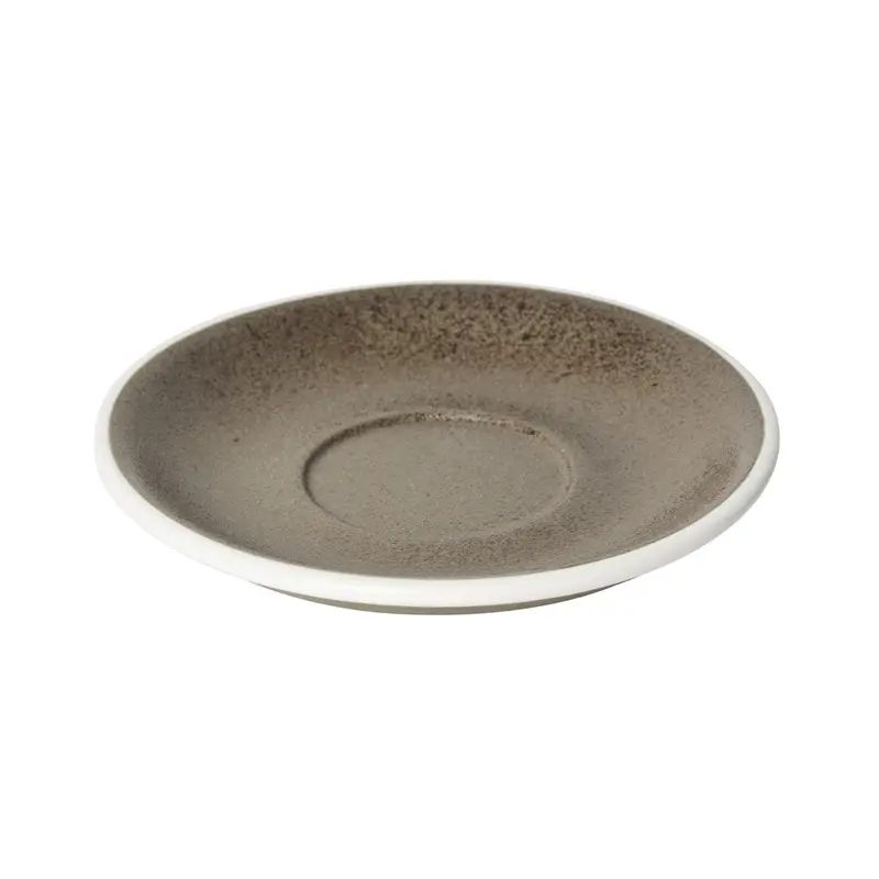 Loveramics Egg-Form Latte Saucer In Granite – 15.5 Cm 1