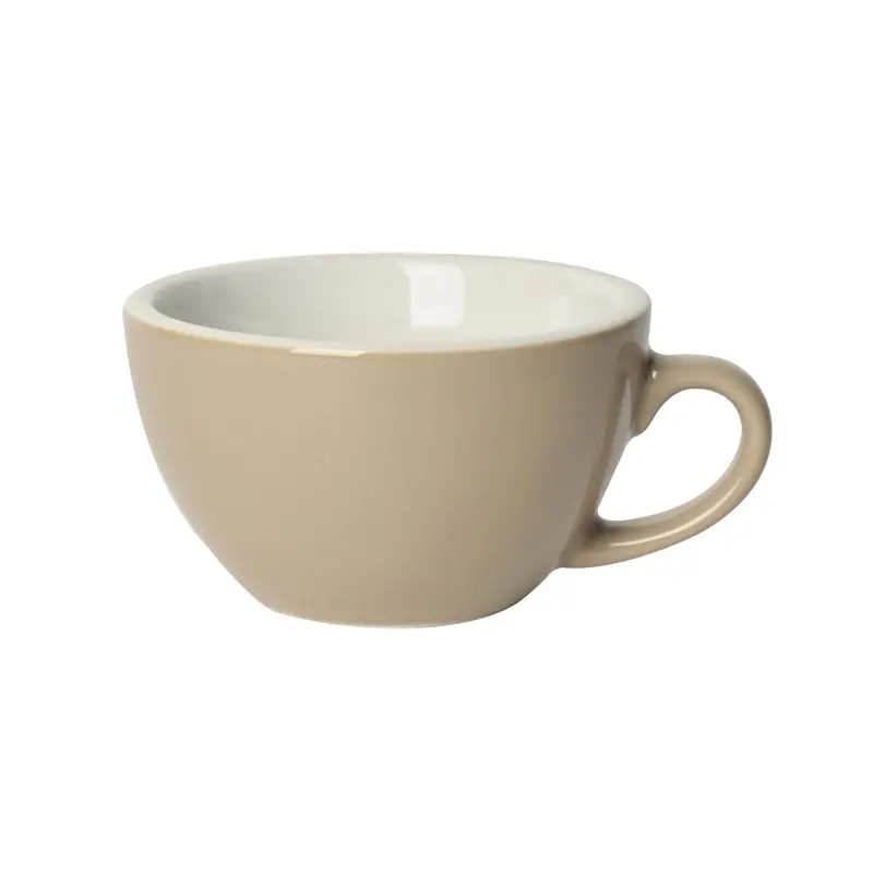 Loveramics Egg-Shape Cappuccino Cup In Taupe – 200Ml Ceramic Coffee Mug 1