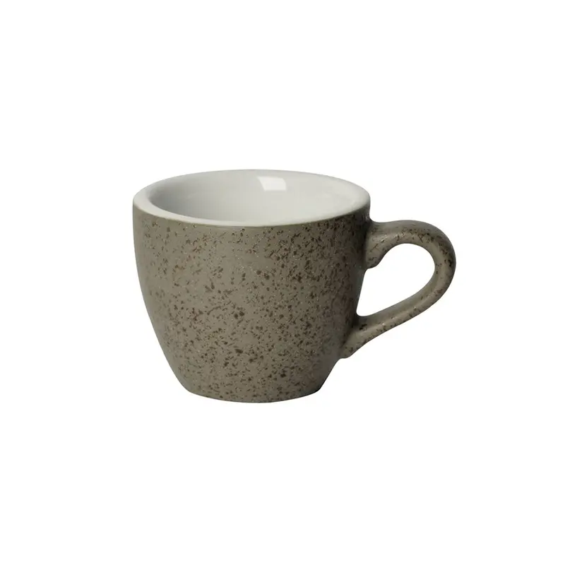 Loveramics Egg-Shape Potters Espresso Cup In Granite – 80Ml Textured Mini Mug 1