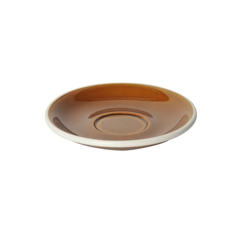 Loveramics Egg-Style Cappuccino & Flat White Saucer In Caramel – 14.5Cm Stoneware 1