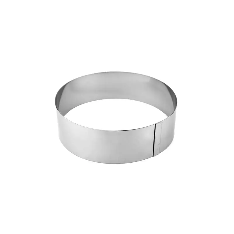 Matfer Bourgeat 5.5-Inch Ice Cream Cake Ring – Stainless Steel Mold 1