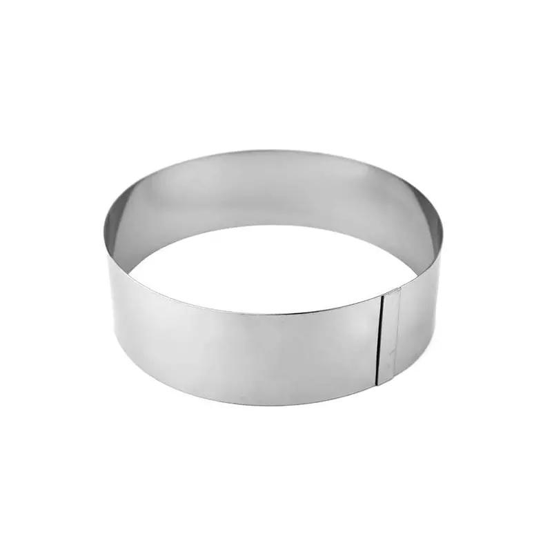 Matfer Bourgeat 7.875-Inch Ice Cream Cake Ring – Stainless Steel 1
