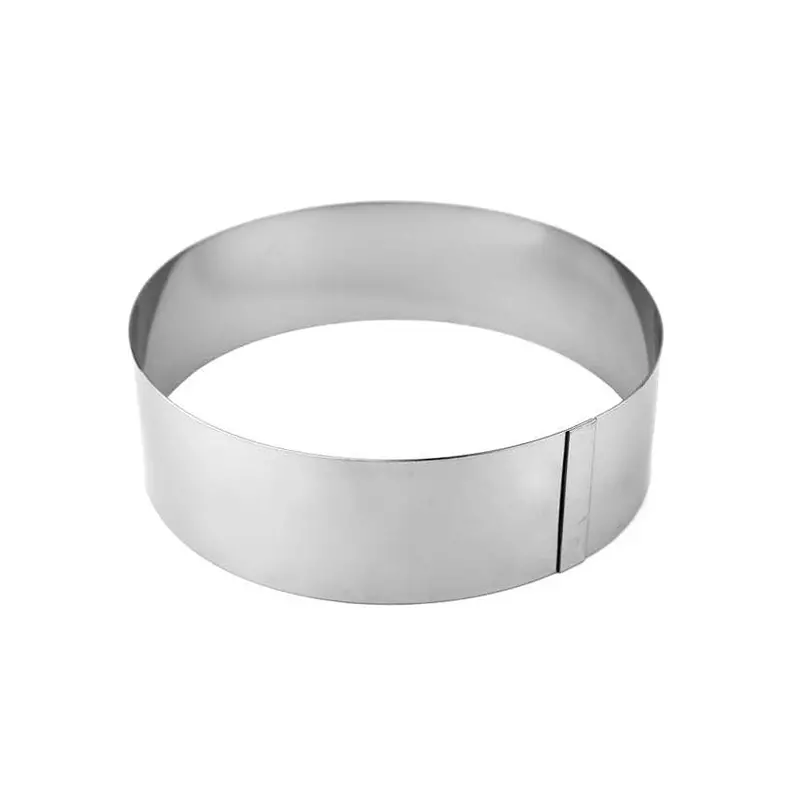 Matfer Bourgeat 8.75-Inch Ice Cream Cake Ring – Stainless Steel Mold 1