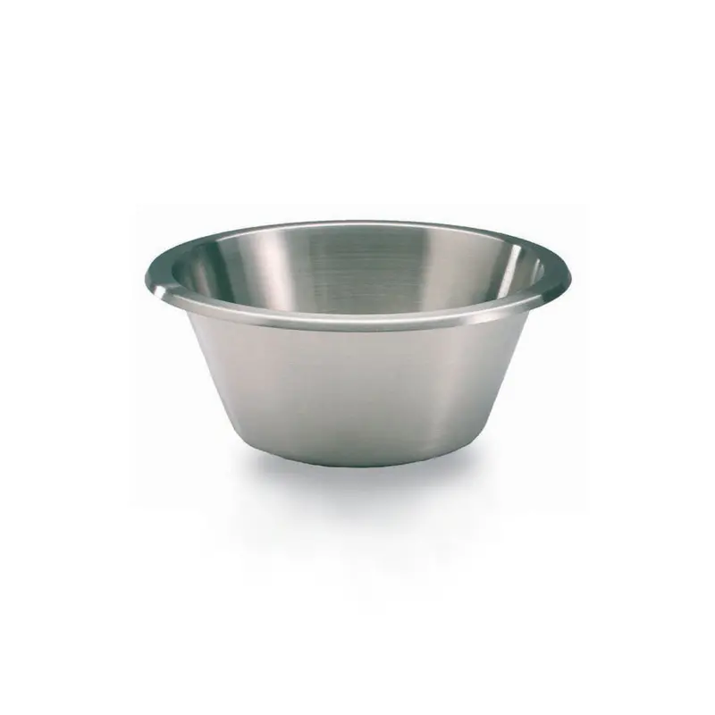 Matfer Bourgeat 8.75-Inch Stainless Steel Mixing Bowl – 2.5L Flat-Bottom Design 1