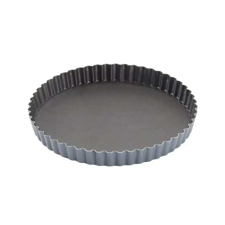 Matfer Bourgeat Exopan 7.875-Inch Fluted Tart Pan – Removable Bottom Design 1