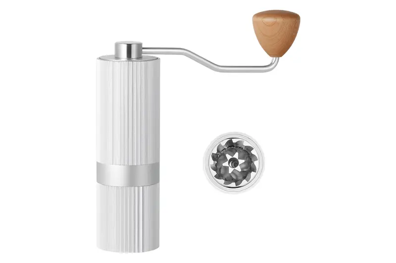 Mhw Racing M1 Manual Espresso Grinder – Silver Finish 1