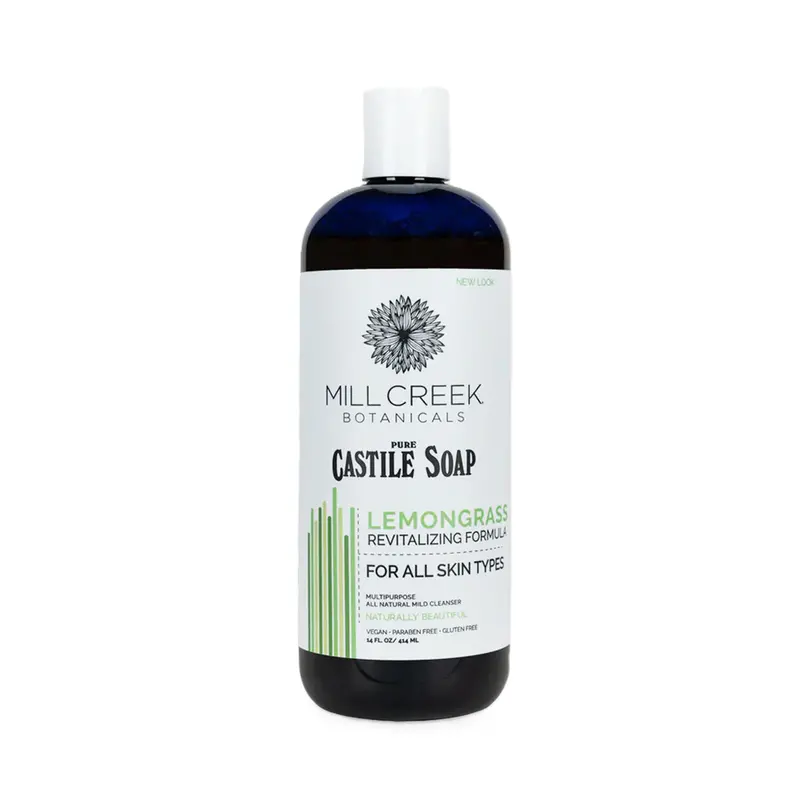Mill Creek Botanicals Lemongrass Revitalizing Castile Soap – 414 Ml 1