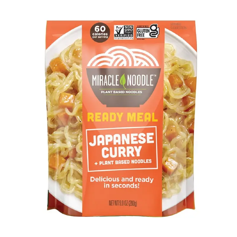 Miracle Noodle Japanese Curry Shirataki Noodles – Flavorful & Light, 280G 1