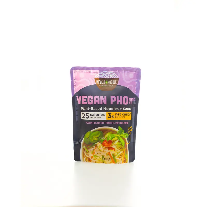 Miracle Noodle Vegan Pho Noodle Bowl – Low-Calorie, Ready-To-Eat, 215G 1