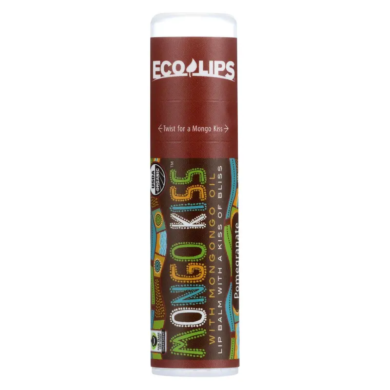 Mongo Kiss Pomegranate Organic Lip Balm – 7 G Nourishing Vegan Formula 1